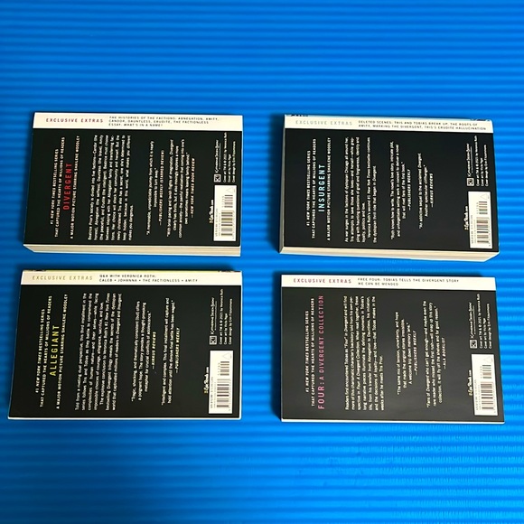 Divergent Series 10th Anniversary Collector’s Edition Books - Picture 7 of 7